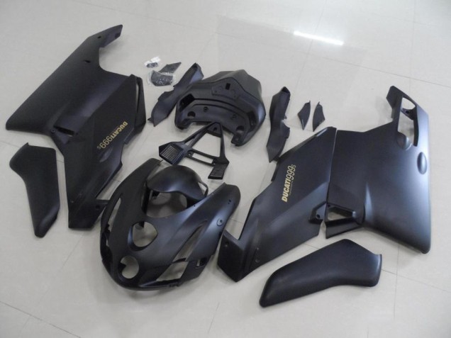Carene Ducati 749 999 2003-2004 - Nero Opaco Oro Decalcomanie Carene Ducati 749 999 2003-2004 - Nero Opaco Oro Decalcomanie