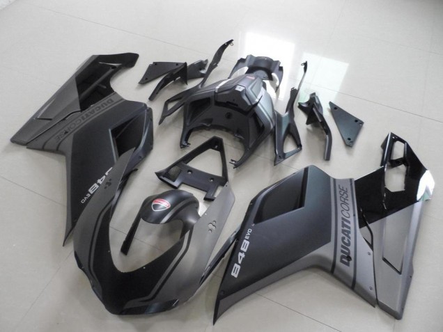 Carene Ducati 848 1098 1198 2007-2014 - Nero Carene Ducati 848 1098 1198 2007-2014 - Nero