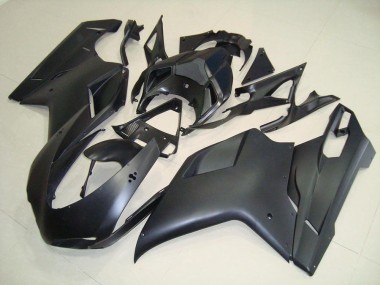 Carene Ducati 848 1098 1198 2007-2014 - Nero Opaco No Adesivo
