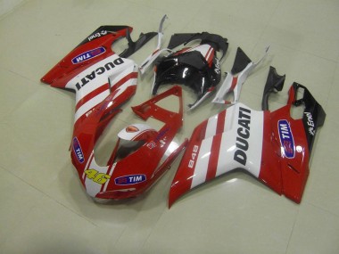 Carene Ducati 848 1098 1198 2007-2014 - Rosso 46