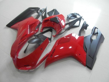 Carene Ducati 848 1098 1198 2007-2014 - Rosso Nero