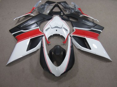 Carene Ducati 848 2007-2014 - Bianco Rosso Nero Marvic