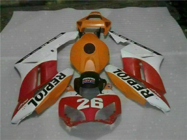 Carene Honda CBR 1000 RR 2004-2005 - Arancia Rosso Repsol 26