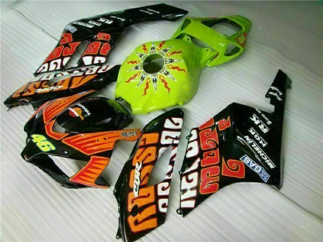 Carene Honda CBR 1000 RR 2004-2005 - Arancia Verde Carene Honda CBR 1000 RR 2004-2005 - Arancia Verde