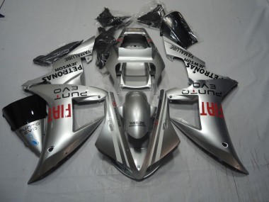 Carene Honda CBR 1000 RR 2004-2005 - Argento Rosso Fiat