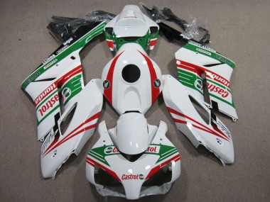 Carene Honda CBR 1000 RR 2004-2005 - Bianco Rosso Castrol