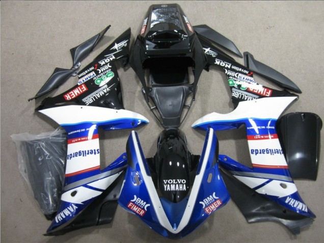 Carene Honda CBR 1000 RR 2004-2005 - Nero Bianco Blu Sterilgarda Volvo Carene Honda CBR 1000 RR 2004-2005 - Nero Bianco Blu Sterilgarda Volvo