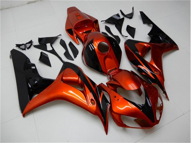 Carene Honda CBR 1000 RR 2006-2007 - Arancia Nero