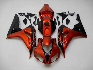 Carene Honda CBR 1000 RR 2006-2007 - Arancia Nero