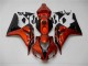 Carene Honda CBR 1000 RR 2006-2007 - Arancia Nero