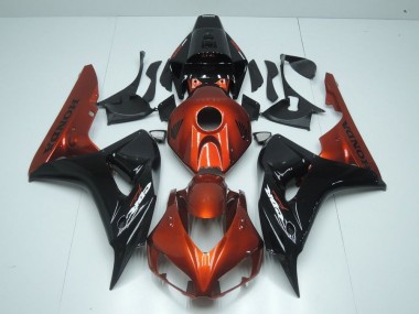 Carene Honda CBR 1000 RR 2006-2007 - Arancia & Nero