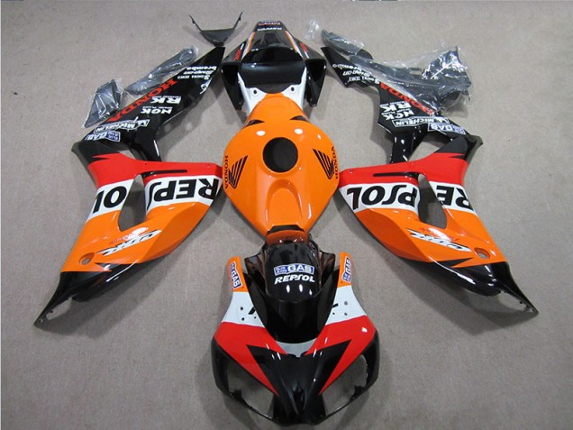 Carene Honda CBR 1000 RR 2006-2007 - Arancia Repsol Carene Honda CBR 1000 RR 2006-2007 - Arancia Repsol