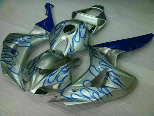 Carene Honda CBR 1000 RR 2006-2007 - Blu Fiamma Argento Carene Honda CBR 1000 RR 2006-2007 - Blu Fiamma Argento