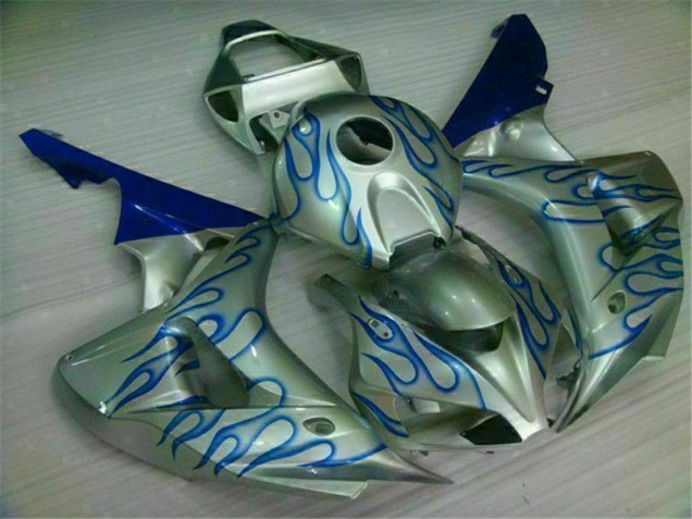 Carene Honda CBR 1000 RR 2006-2007 - Blu Fiamma Argento Carene Honda CBR 1000 RR 2006-2007 - Blu Fiamma Argento