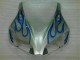 Carene Honda CBR 1000 RR 2006-2007 - Blu Fiamma Argento Carene Honda CBR 1000 RR 2006-2007 - Blu Fiamma Argento