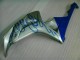 Carene Honda CBR 1000 RR 2006-2007 - Blu Fiamma Argento Carene Honda CBR 1000 RR 2006-2007 - Blu Fiamma Argento