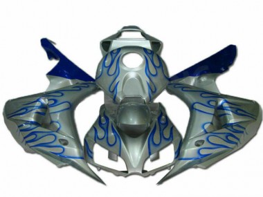 Carene Honda CBR 1000 RR 2006-2007 - Blu Fiamma Argento