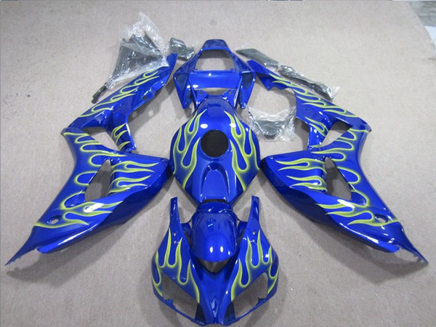 Carene Honda CBR 1000 RR 2006-2007 - Blu Verde Fiamma Carene Honda CBR 1000 RR 2006-2007 - Blu Verde Fiamma