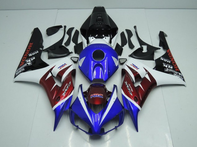 Carene Honda CBR 1000 RR 2006-2007 - Borgogna & Blu Carene Honda CBR 1000 RR 2006-2007 - Borgogna & Blu