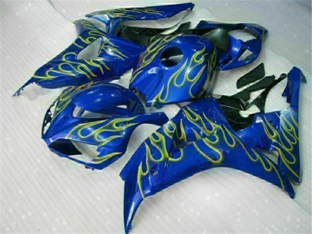 Carene Honda CBR 1000 RR 2006-2007 - Giallo Fiamma Blu Carene Honda CBR 1000 RR 2006-2007 - Giallo Fiamma Blu