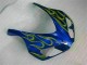 Carene Honda CBR 1000 RR 2006-2007 - Giallo Fiamma Blu Carene Honda CBR 1000 RR 2006-2007 - Giallo Fiamma Blu