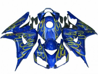 Carene Honda CBR 1000 RR 2006-2007 - Giallo Fiamma Blu