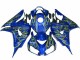 Carene Honda CBR 1000 RR 2006-2007 - Giallo Fiamma Blu Carene Honda CBR 1000 RR 2006-2007 - Giallo Fiamma Blu