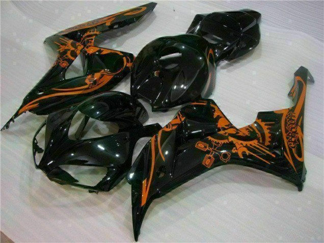 Carene Honda CBR 1000 RR 2006-2007 - Marrone Nero Carene Honda CBR 1000 RR 2006-2007 - Marrone Nero