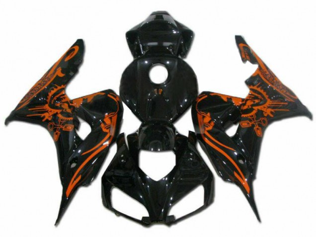 Carene Honda CBR 1000 RR 2006-2007 - Marrone Nero Carene Honda CBR 1000 RR 2006-2007 - Marrone Nero