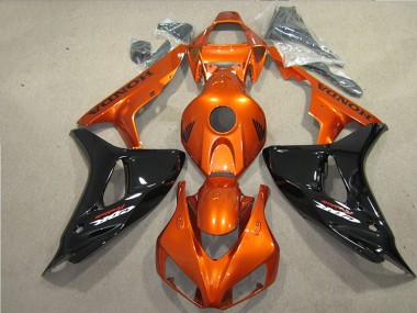 Carene Honda CBR 1000 RR 2006-2007 - Nero Arancia Fireblade