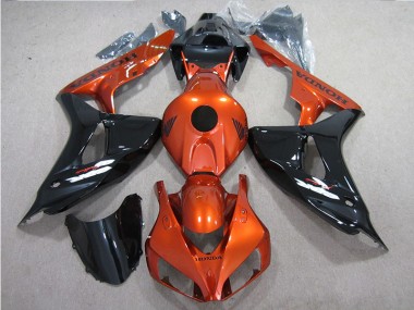 Carene Honda CBR 1000 RR 2006-2007 - Nero Arancia