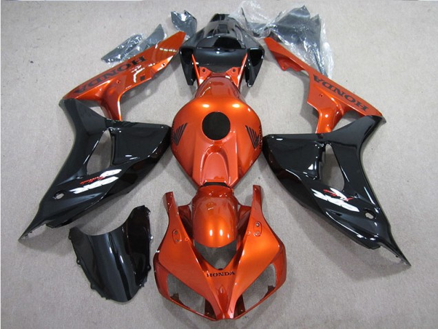 Carene Honda CBR 1000 RR 2006-2007 - Nero Arancia Carene Honda CBR 1000 RR 2006-2007 - Nero Arancia