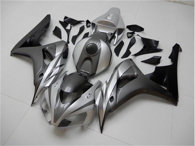 Carene Honda CBR 1000 RR 2006-2007 - Nero Argento Grigio Carene Honda CBR 1000 RR 2006-2007 - Nero Argento Grigio