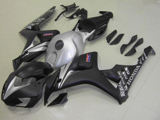 Carene Honda CBR 1000 RR 2006-2007 - Nero Opaco Argento Carene Honda CBR 1000 RR 2006-2007 - Nero Opaco Argento