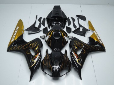 Carene Honda CBR 1000 RR 2006-2007 - Nero Oro Fiamma