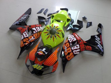 Carene Honda CBR 1000 RR 2006-2007 - Rossi Fluro Verde