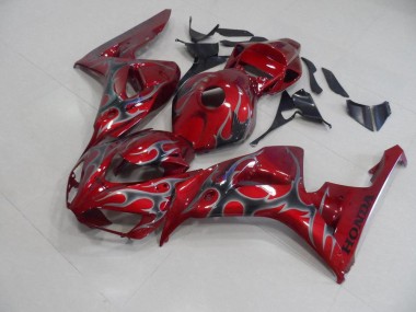 Carene Honda CBR 1000 RR 2006-2007 - Rosso Argento Fiamma