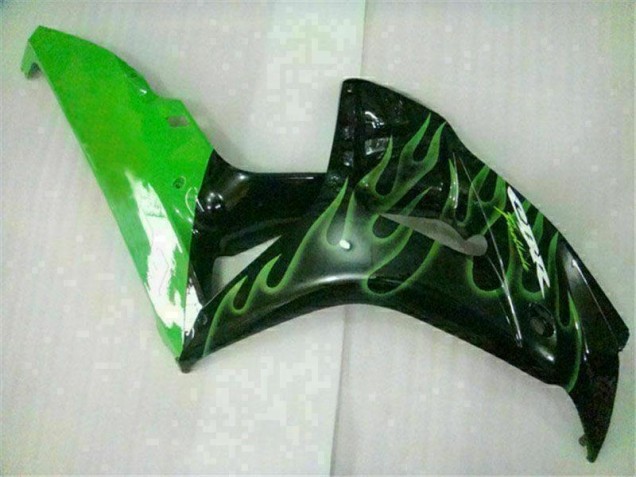 Carene Honda CBR 1000 RR 2006-2007 - Verde Fiamma Nero Carene Honda CBR 1000 RR 2006-2007 - Verde Fiamma Nero