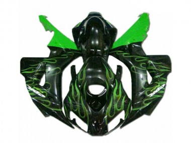 Carene Honda CBR 1000 RR 2006-2007 - Verde Fiamma Nero