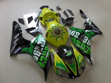 Carene Honda CBR 1000 RR 2006-2007 - Verde Giallo Rossi