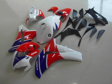 Carene Honda CBR 1000 RR 2008-2011 - Rosso Bianco Blu Motul