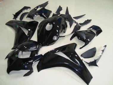 Carene Honda CBR 1000 RR 2008-2011 - Tutto Nero con Nessuna Decalcomania