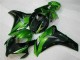 Carene Honda CBR 1000 RR 2008-2011 - Verde Nero Carene Honda CBR 1000 RR 2008-2011 - Verde Nero