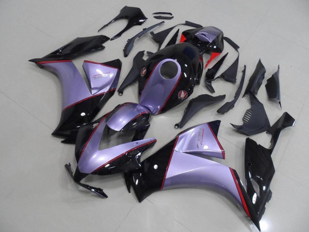 Carene Honda CBR 1000 RR 2012-2016 - Argento Grigio con Lucido Nero Carene Honda CBR 1000 RR 2012-2016 - Argento Grigio con Lucido Nero