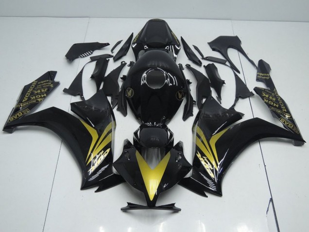 Carene Honda CBR 1000 RR 2012-2016 - Lucido Nero & Oro Carene Honda CBR 1000 RR 2012-2016 - Lucido Nero & Oro
