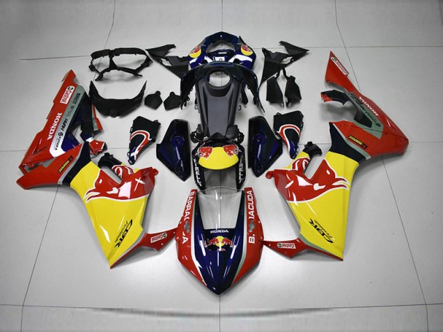 Carene Honda CBR 1000 RR 2017-2023 - Blu Giallo Rosso Red Bull Carene Honda CBR 1000 RR 2017-2023 - Blu Giallo Rosso Red Bull