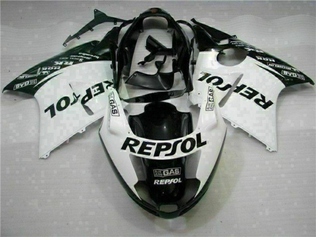 Carene Honda CBR 1100 XX 1996-2007 - Bianco Nero Repsol Carene Honda CBR 1100 XX 1996-2007 - Bianco Nero Repsol