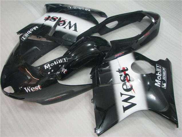 Carene Honda CBR 1100 XX 1996-2007 - Nero Bianco West