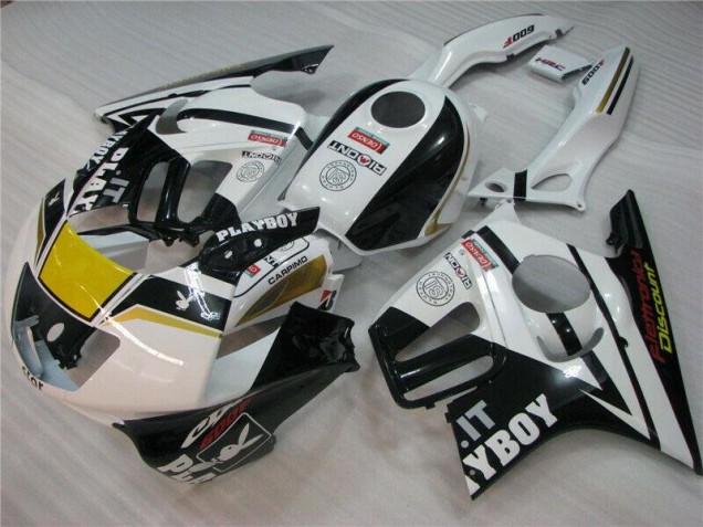 Carene Honda CBR 600 F3 1995-1998 - Bianco Nero Playboy Carene Honda CBR 600 F3 1995-1998 - Bianco Nero Playboy