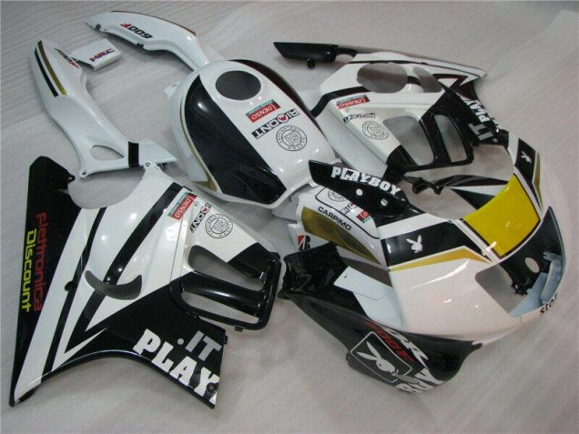 Carene Honda CBR 600 F3 1995-1998 - Bianco Nero Playboy Carene Honda CBR 600 F3 1995-1998 - Bianco Nero Playboy